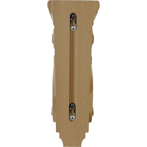 Ekena Millwork 5"W x 6 3/4"D x 14"H Large Traditional Wood Corbel, Cherry - CORW05X07X14TRCH