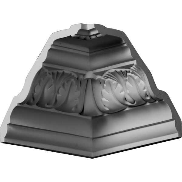 Ekena Millwork 5 1/8"P x 6 7/8"H Inside Corner Moulding (matches moulding MLD06X05X08TI) - MIC05X06TI