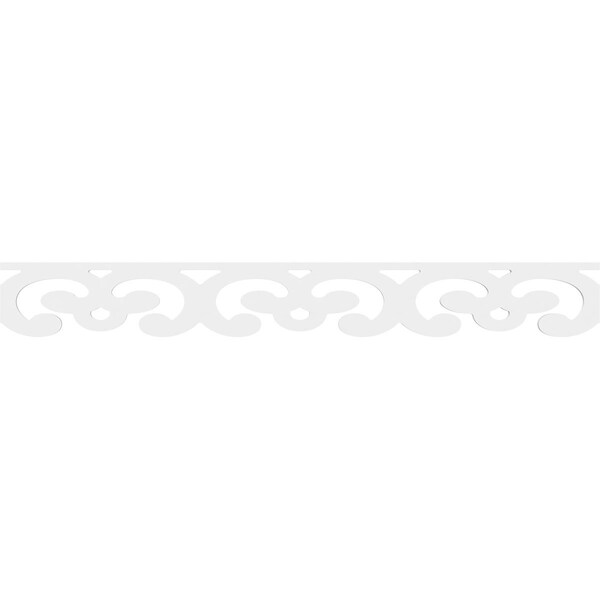 Ekena Millwork Marona Architectural Grade PVC Running Trim, 6"H x 5/8"P x 48"L - RUNP06X0625X48MRN