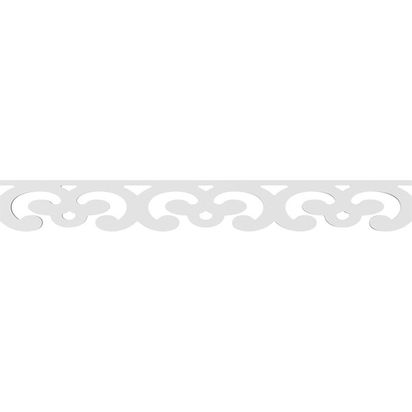 Ekena Millwork Marona Architectural Grade PVC Running Trim, 6"H x 5/8"P x 48"L - RUNP06X0625X48MRN