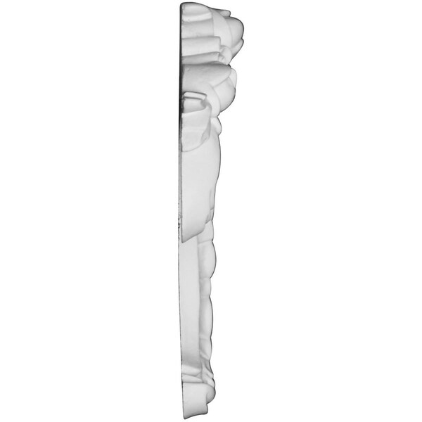 Ekena Millwork 4 3/8"W x 7 7/8"H x 7/8"P Cornelia Onlay, Right - ONL04X08X01CN-R