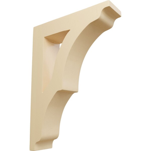 Ekena Millwork 1 3/4"W x 6 1/2"D x 9"H Small Avila Wood Bracket, Maple - BKTW01X06X09AVMA