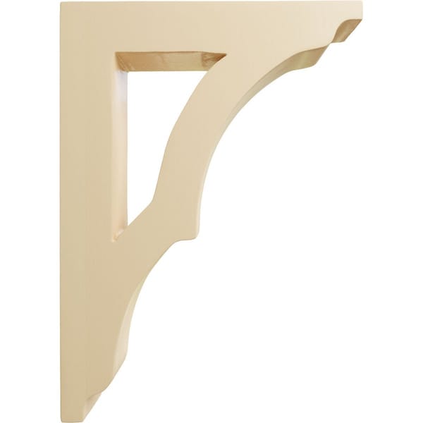 Ekena Millwork 1 3/4"W x 6 1/2"D x 9"H Small Avila Wood Bracket, Maple - BKTW01X06X09AVMA