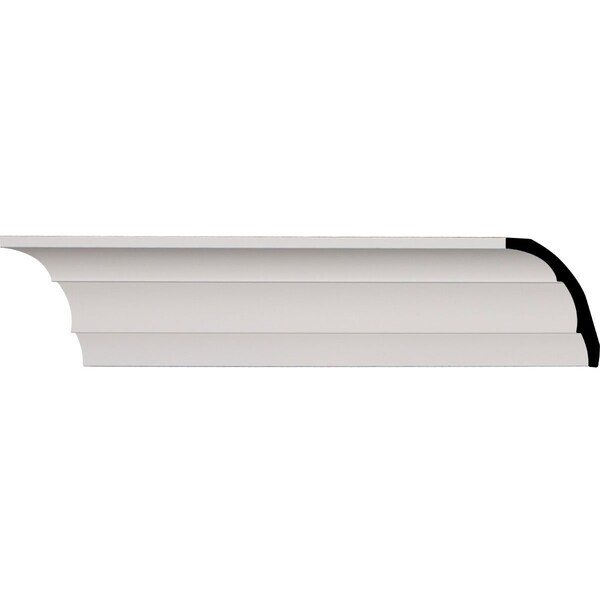 Ekena Millwork SAMPLE - 4 3/4"H x 3 1/2"P x 12"L Adonis Crown Moulding - SAMPLE-MLD04X03X04AD