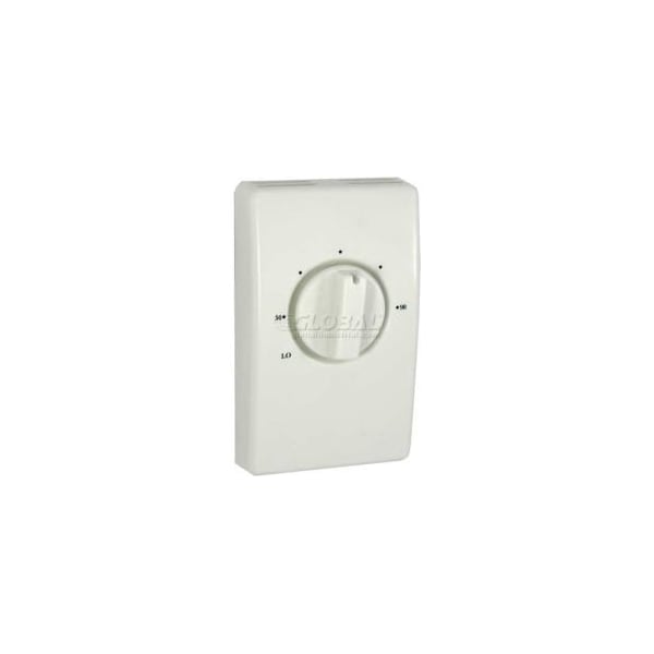 Tpi TPI Line Voltage Thermostat White Double Pole With Leads 25 Amp - D2025H10DA