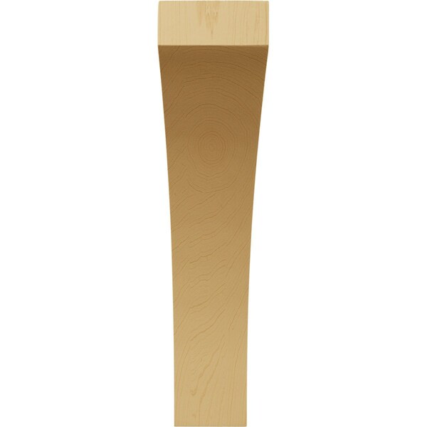 Ekena Millwork 3"W x 8 1/2"D x 14"H Jumbo Lawson Wood Corbel, Alder - CORW03X08X14LWAL