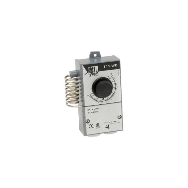 Vostermans Ventilation Vostermans Mechanical Thermostat For Fan Or Heater Single Pole - TT15WDCAM1C