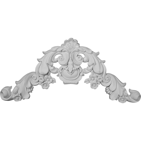 Ekena Millwork 31"W x 14 1/4"H x 2 3/8"P Queenstown Onlay - ONL31X14X02QU