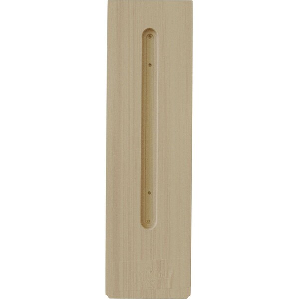 Ekena Millwork 3 1/2"W x 8"D x 12"H Clarksville Bracket, Rubberwood - BKTW04X08X12CVRW