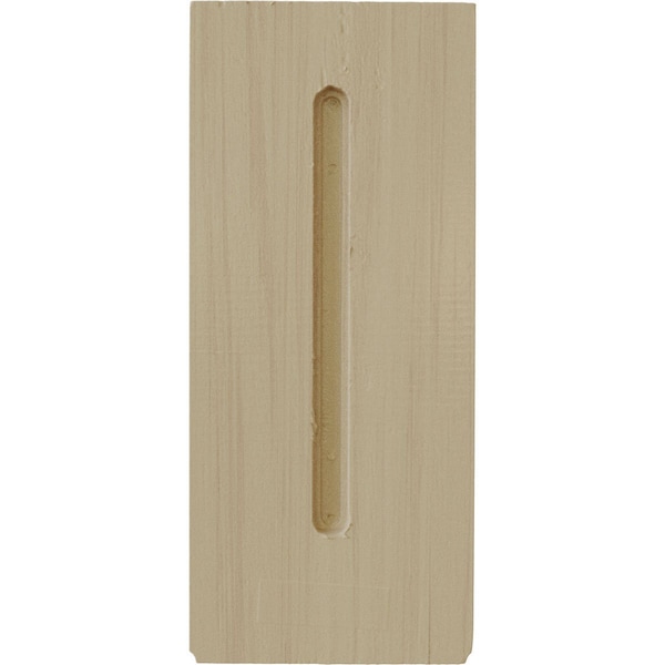 Ekena Millwork 5 1/4"W x 8"D x 12"H Clarksville Bracket, Rubberwood - BKTW05X08X12CVRW