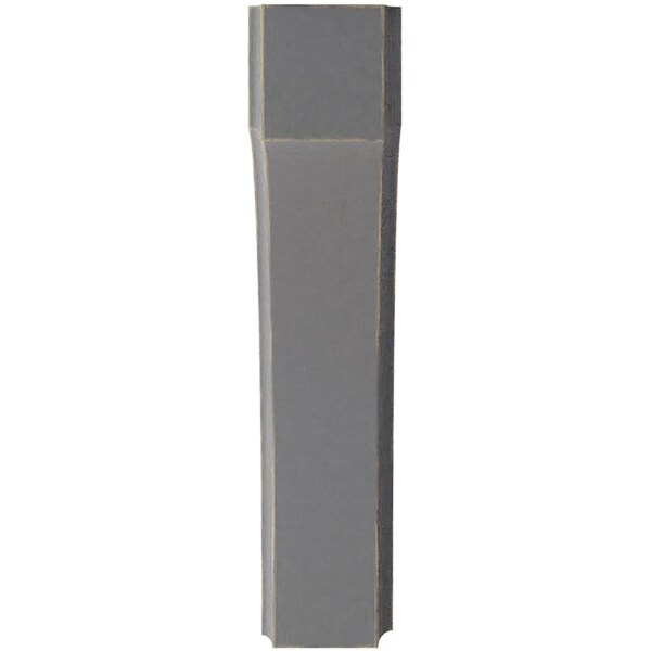 Ekena Millwork 1 3/4"W x 6"D x 8"H Clarksville Wood Vintage Decor Bracket, Pebble Grey - BKTWD02X06X08CVPG