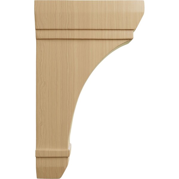 Ekena Millwork 2 1/4"W x 6"D x 10"H Stockport Bracket, Cherry - BKT02X06X10STCH