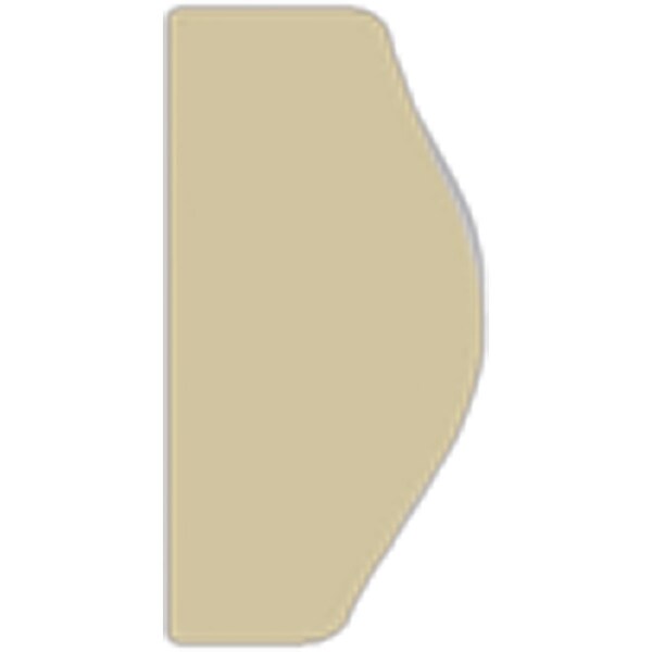 Ekena Millwork Panel Moulding, High Density Urethane, 94-1/2 in L, 1 in H - MLD01X00AL