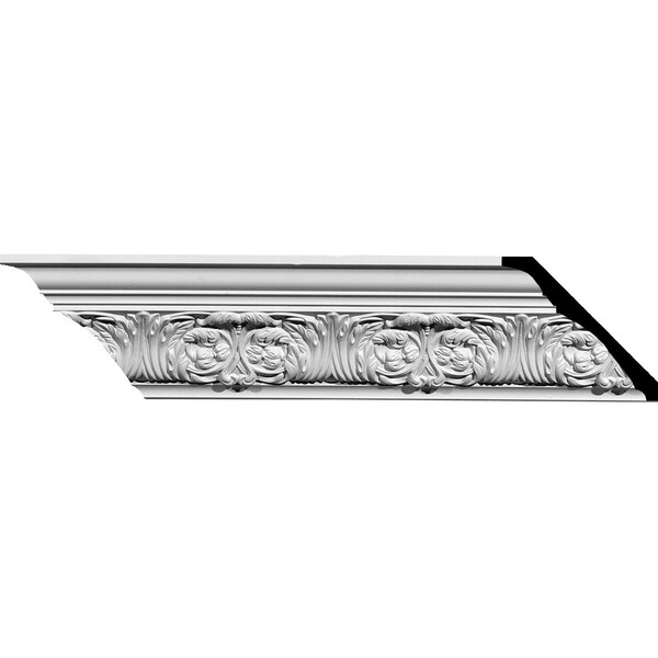 Ekena Millwork SAMPLE - 3 3/4"H x 4 1/8"P x 5 1/2"F x 12"L Marcella Dentil Crown Moulding - SAMPLE-MLD03X04X05MA