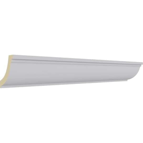 Ekena Millwork 2"H x 2"P x 2 3/4"F x 94 1/2"L Giana Crown Moulding - MLD02X02X02GI