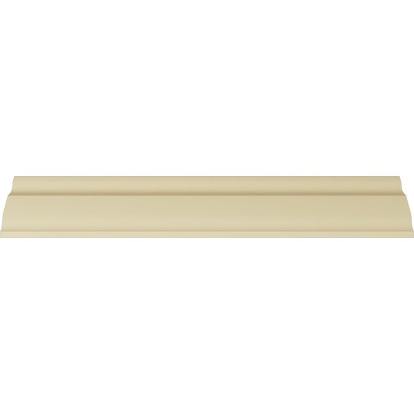 Ekena Millwork 5 1/2"H x 3 7/8"P x 6 3/4"F x 94 1/2"L Traditional Smooth Crown Moulding - MLD05X03X06TR