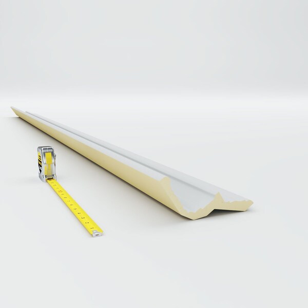 Ekena Millwork 5 7/8"H x 4 3/4"P x 7 1/2"F x 94 1/2"L Nestor Greek Key Crown Moulding - MLD05X04X07NS