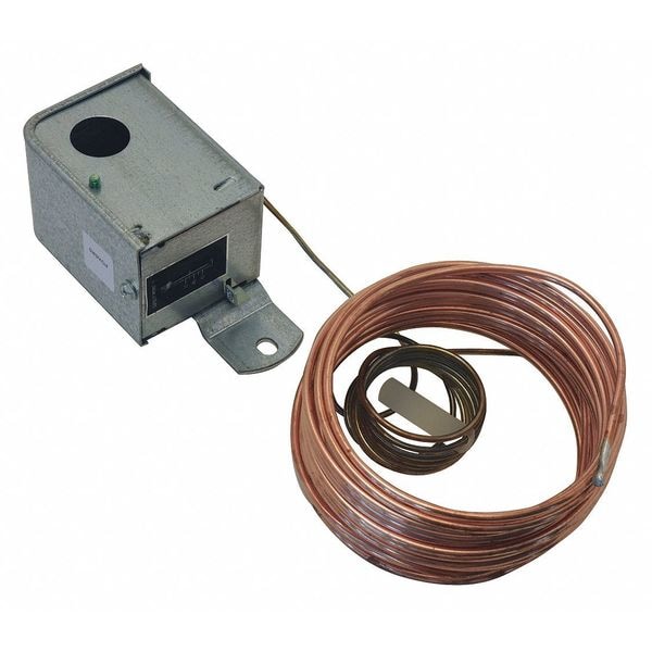 Siemens Line Volt Mechanical Tstat, Open/Close on Rise, Downstream Side of The Coil, SPDT, 120 to 240V AC - 134-1511