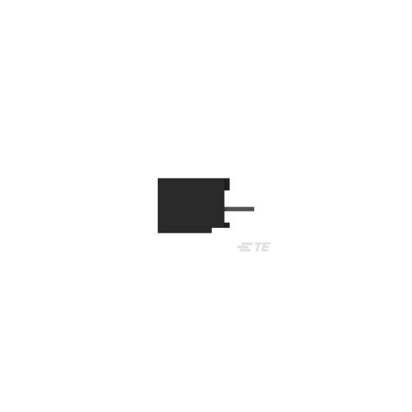 Conector de placa Te Connectivity, 4 contactos, 1 fila, macho, recto, paso de 0.1 pulgadas, terminal de soldadura, bloqueo - 2-644861-4