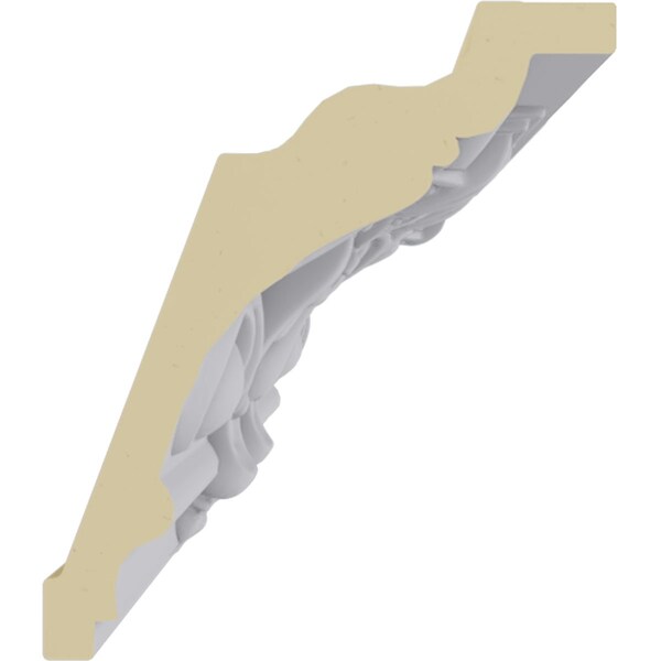 Ekena Millwork 4 7/8"H x 4 1/4"P x 6 1/2"F x 94 1/2"L, (13 5/8" Repeat), Jonee Crown Moulding - MLD04X04X06JO