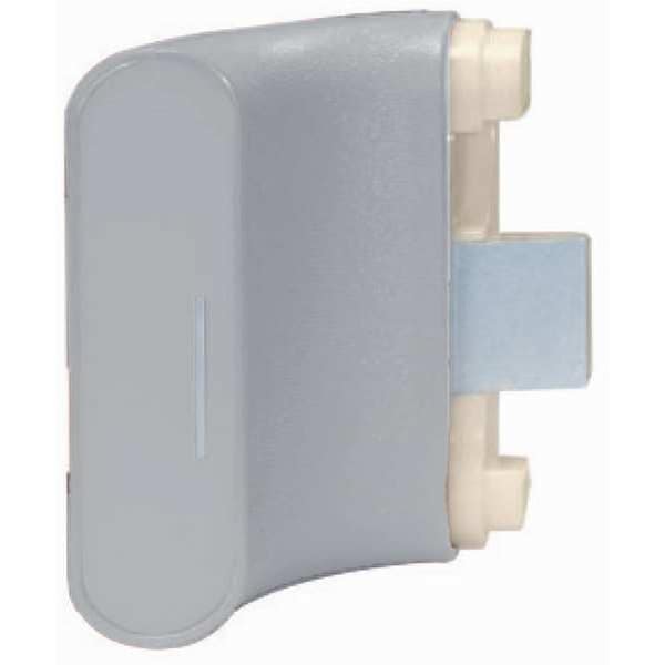 Pawling Handrail Return, Silver-Gray - BR-527-0-210
