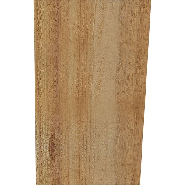 Ekena Millwork 6"W x 6"D x 10"H Traditional Rough Sawn Knee Brace, Western Red Cedar - BRC06X06X10TRA00RWR