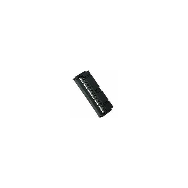 Conector de placa Amphenol, 26 contactos, 2 hileras, hembra, paso de 0.1 pulgadas, terminal IDC, bloqueo, socket - 8428122622134