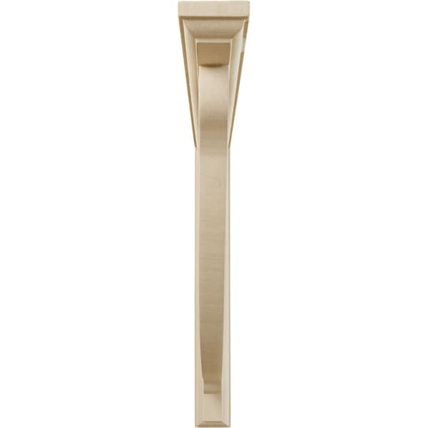 Ekena Millwork 1 1/2"W x 12"D x 12"H Crendon Wagon Wheel Bracket, Rubberwood - BKT01X12X12CRRW