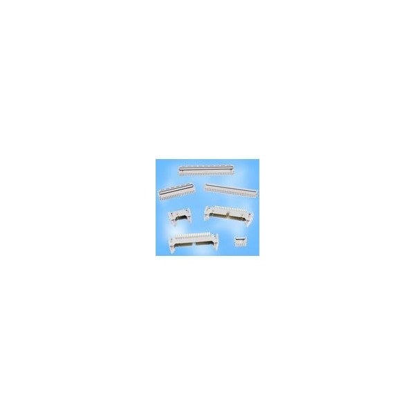 Conector de placa Amphenol, 20 contactos, 2 filas, macho, recto, paso de 0.1 pulgadas, terminal de soldadura - 8428162030035