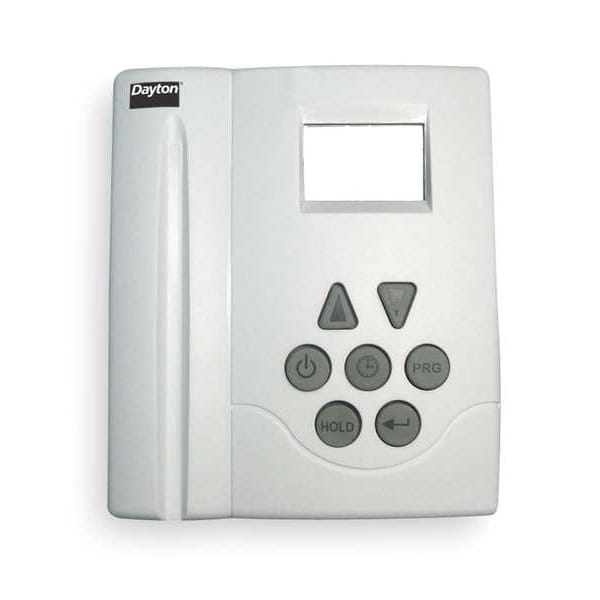 Dayton Line Voltage Thermostat, Open on Rise, 41 Degrees to 95 Degrees F, SPST, 120 V AC - 1UHG4