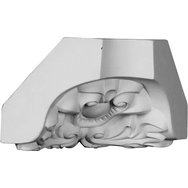 Ekena Millwork 4"H x 4"P x 5 5/8"F Cole Crown Moulding Inside Corner - MIC04X04CO