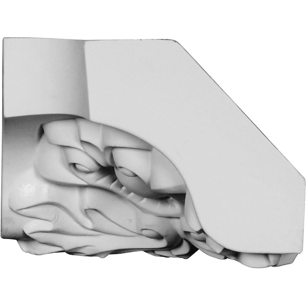 Ekena Millwork 4"H x 4"P x 5 5/8"F Cole Crown Moulding Inside Corner - MIC04X04CO