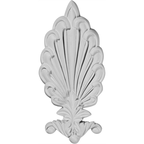Ekena Millwork 4 3/8"W x 9"H x 1 3/8"P Federal Center Onlay - ONL04X09FE