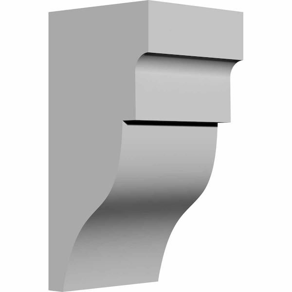 Ekena Millwork 6"W x 6"D x 12"H Wigan Bracket - BKT06X06X12WG