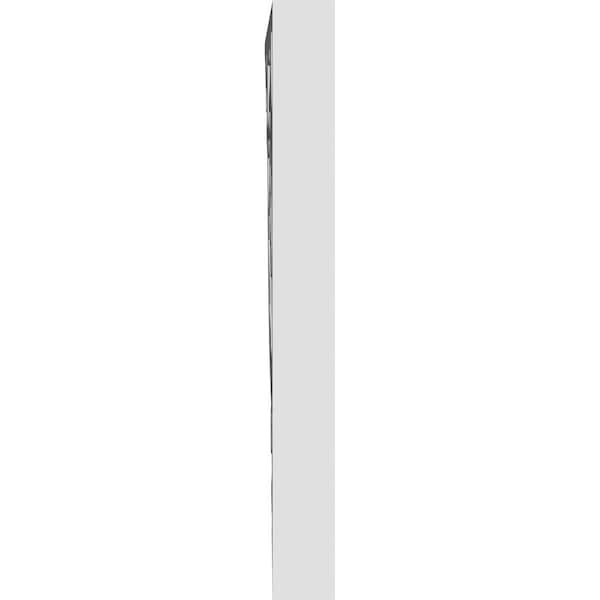 Ekena Millwork Wagon Wheel Architectural Grade PVC Bracket, 5/8"W X 4"D X 6"H - BKTP01X04X06WW