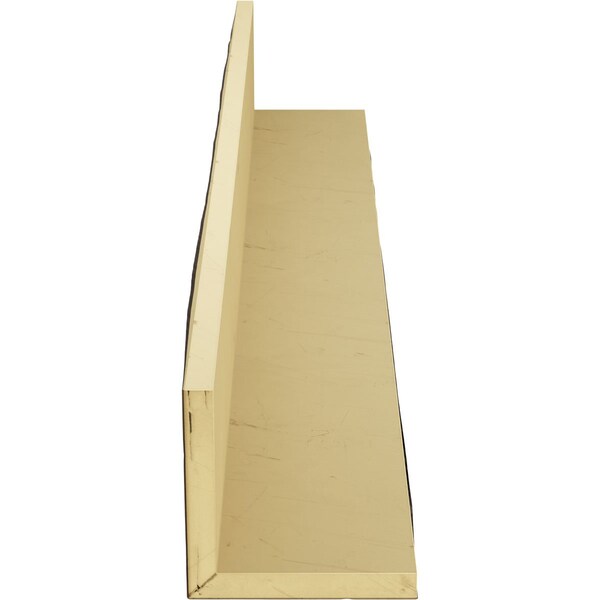 Ekena Millwork 2-Sided (L-beam) Riverwood Endurathane Faux Wood Ceiling Beam, Premium Aged, 12"W x 12"H  x 12'L - BMRW2C0120X120X144ZD