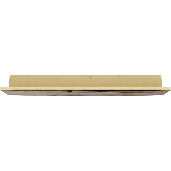 Ekena Millwork 2-Sided (L-beam) Riverwood Endurathane Faux Wood Ceiling Beam, Premium Aged, 12"W x 12"H  x 12'L - BMRW2C0120X120X144ZD
