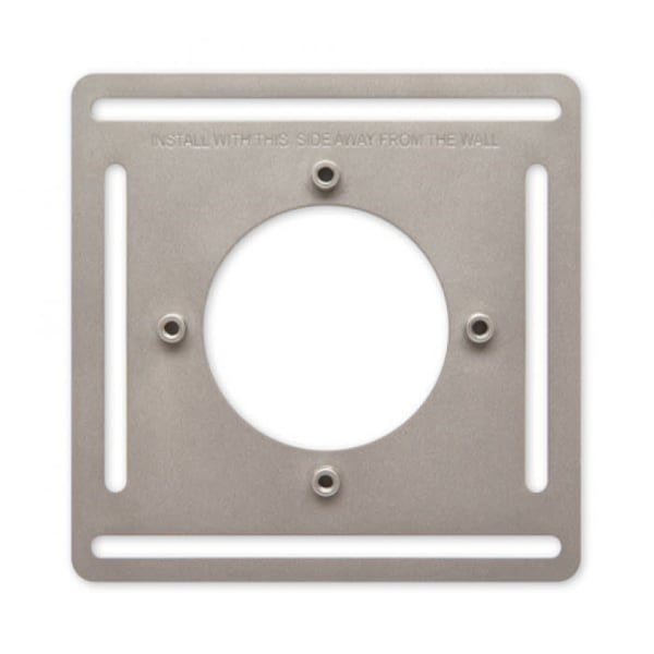 Google Nest Thermostat E Steel Mounting Plate, Stainless Steel, 4PK - T4007EF