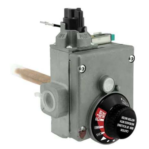 Rheem Gas Control Thermostat, Natural Gas, Metal - SP14270G