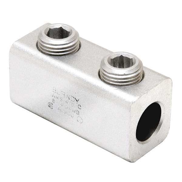 Conector mecánico Burndy, empalme, 4/0 a 6 AWG, 2 conductores - AMS4/0