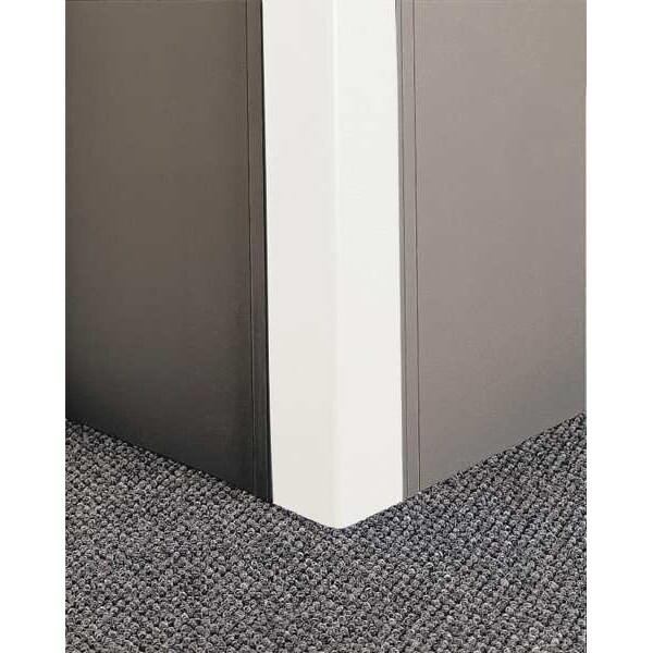 Pawling Corner Guard, Textured, Linen White, 3"W X 96"H - CGP-7-8-301