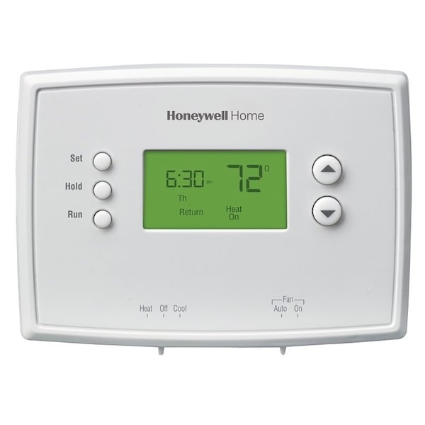 Honeywell Programmable Thermostat, 1 deg F Differential, Digital Display - RTH2510B1018/E1