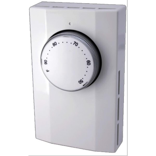 King Electrical Mfg K101 Single Pole Wall Thermostat White - KI300066