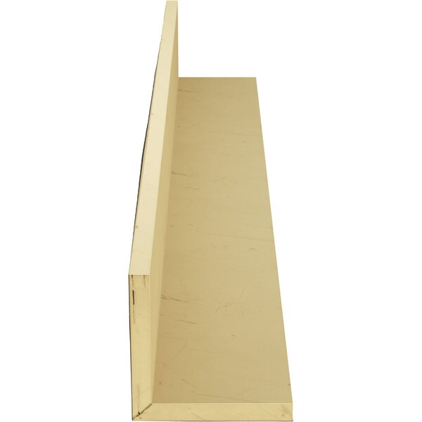 Ekena Millwork 2-Sided (L-beam) Rough Cedar Endurathane Faux Wood Ceiling Beam, Premium Aged, 12"W x 12"H  x 12'L - BMRC2C0120X120X144ZD