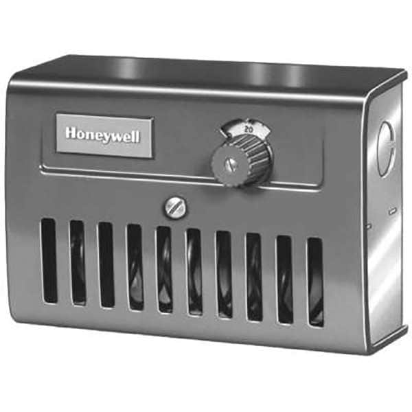 Honeywell Line Volt Mechanical Tstat, Open/Close on Rise, -30 Degrees to 100 Degrees F, SPDT, 24 to 277V AC - T631C1103/U