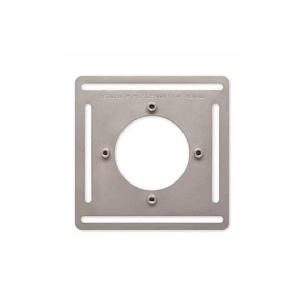 Google Nest Nest Learning Thermostat Steel Mounting Plate, Stainless Steel, 4PK - T3022EF
