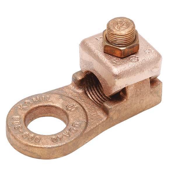 Conector mecánico Burndy, Terminal, 8 a 14 AWG, 1 conductor - QDA8C