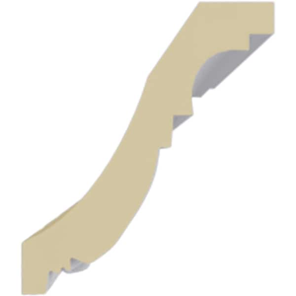 Ekena Millwork 2 3/4"H x 2 3/8"P x 3 5/8"F x 94 1/2"L Sequential Crown Moulding - MLD03X02X04SE