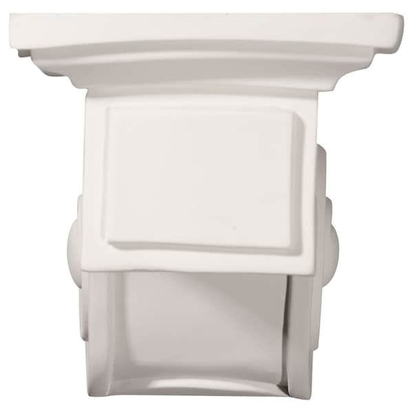 Ekena Millwork 6 1/4"W x 11 3/4"D x 5 7/8"H Giana Bracket - BKT11X06X05GI