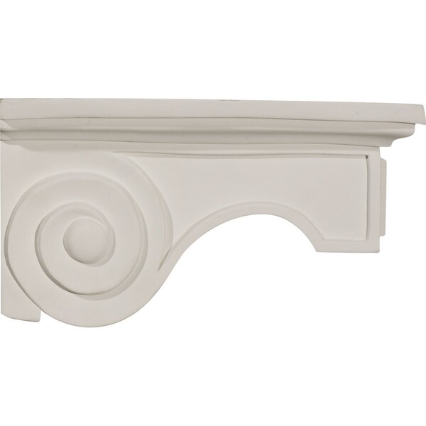 Ekena Millwork 6 1/4"W x 11 3/4"D x 5 7/8"H Giana Bracket - BKT11X06X05GI